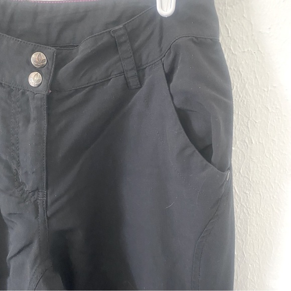 Mountain Equipment Co Op Convertible Black Hiking Pant 4 Short Removable Bottoms - Picture 3 of 12